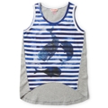 Missie Munster S14 Whale Watch Tank Waterlily Stripe